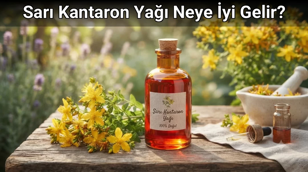 Sarı Kantaron Yağı Neye İyi Gelir?